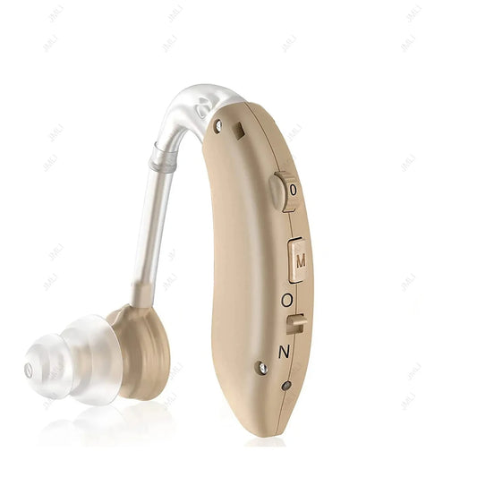 Rechargeable Digital Hearing Aid Adjustable Tone 2024 Best Sound Amplifier Portable Deaf Elderly BTE Hearing Aids
